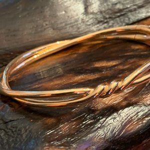 David Yurman Continuance Center Twist Bracelet in 18K Gold, 25 grams